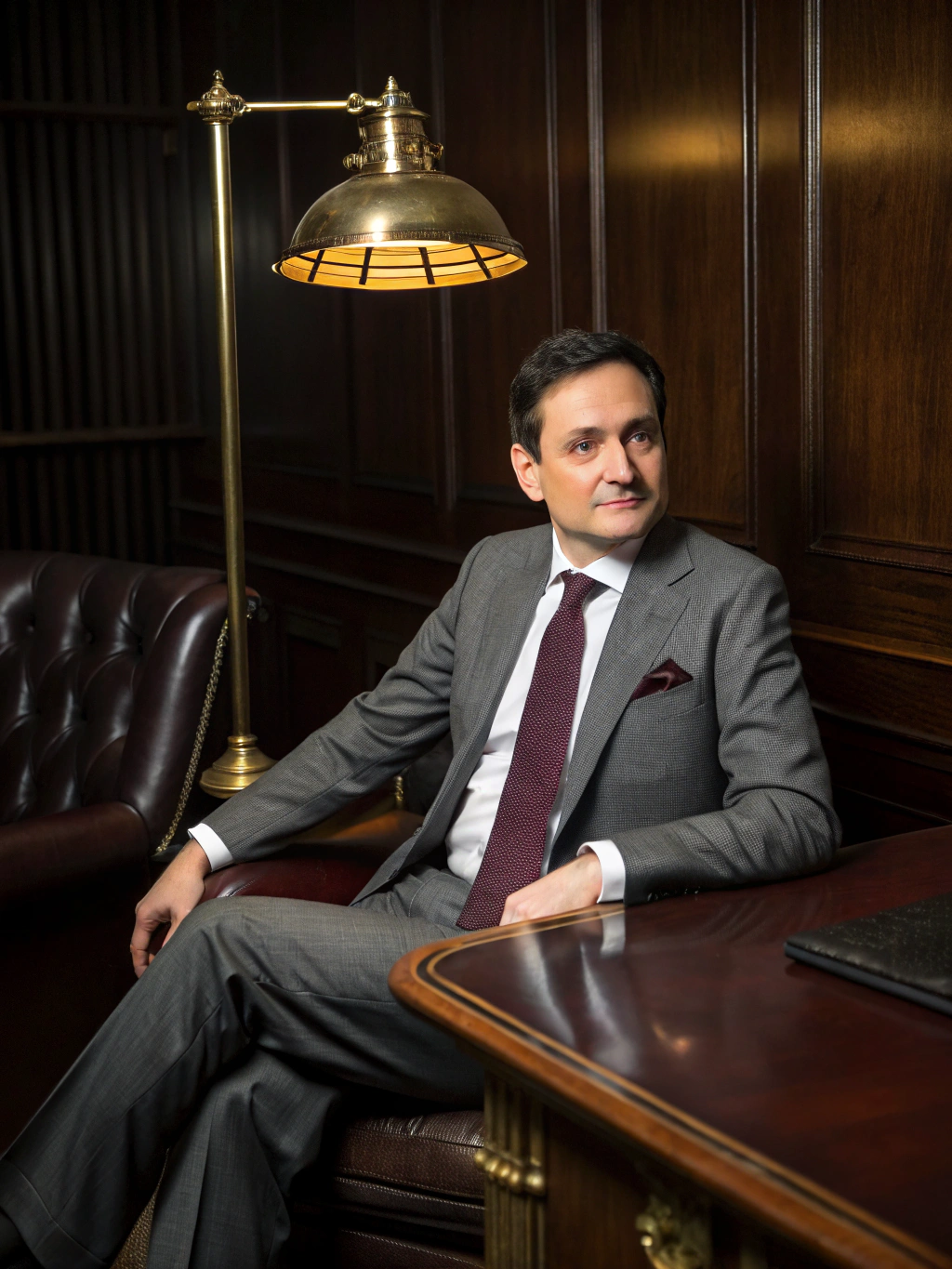Dr. Alex Monroe in a clinical consultation